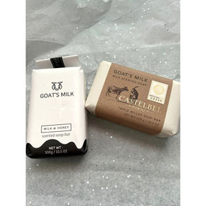 2 New Castelbel Porto Goat's Milk Luxury Soap Bar 300g/10.5 Oz.